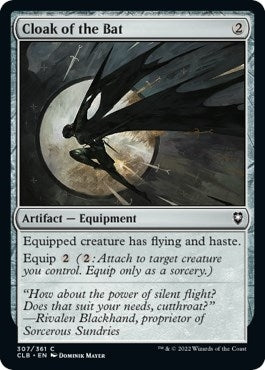 Cloak of the Bat (307) (Commander Legends: Battle for Baldur's Gate)