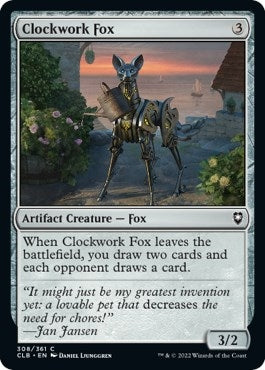 Clockwork Fox (308) (Commander Legends: Battle for Baldur's Gate)