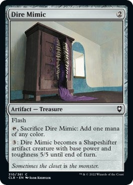 Dire Mimic (310) (Commander Legends: Battle for Baldur's Gate)