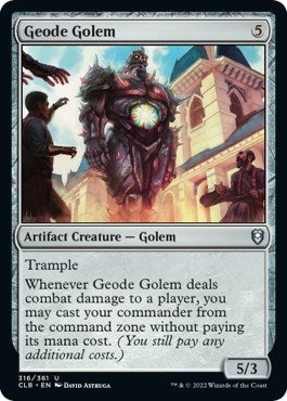 Geode Golem (316) (Commander Legends: Battle for Baldur's Gate)