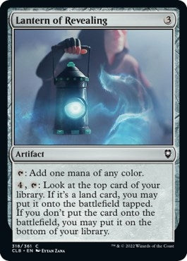 Lantern of Revealing (318) (Commander Legends: Battle for Baldur's Gate)