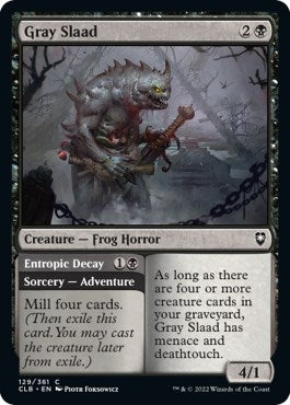 Gray Slaad (129) (Commander Legends: Battle for Baldur's Gate)