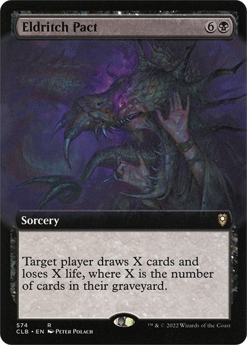 Eldritch Pact (Extended Art) (574) (Commander Legends: Battle for Baldur's Gate)