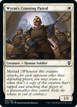 Wyrm's Crossing Patrol (51) (Commander Legends: Battle for Baldur's Gate)