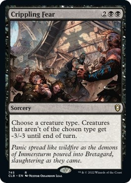 Crippling Fear (745) (Commander Legends: Battle for Baldur's Gate)