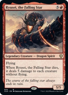 Ryusei, the Falling Star (806) (Commander Legends: Battle for Baldur's Gate)