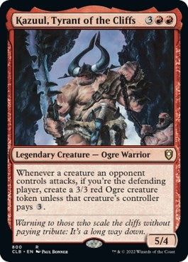 Kazuul, Tyrant of the Cliffs (800) (Commander Legends: Battle for Baldur's Gate)