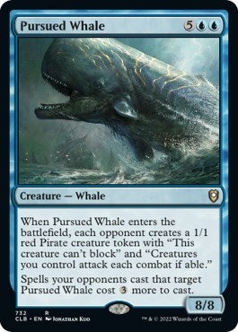 Pursued Whale (732) (Commander Legends: Battle for Baldur's Gate)