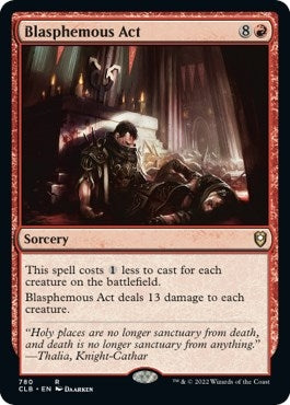 Blasphemous Act (780) (Commander Legends: Battle for Baldur's Gate)