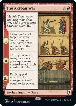The Akroan War (777) (Commander Legends: Battle for Baldur's Gate)