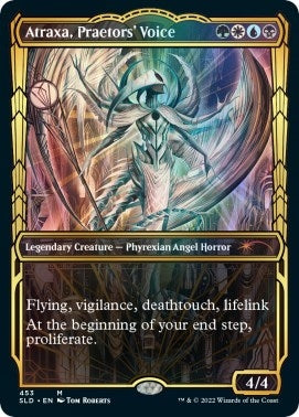 Atraxa, Praetors' Voice (Gilded Foil) (453) (Secret Lair Drop Series)