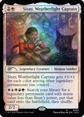 Sisay, Weatherlight Captain (9999) (Secret Lair Drop Series)