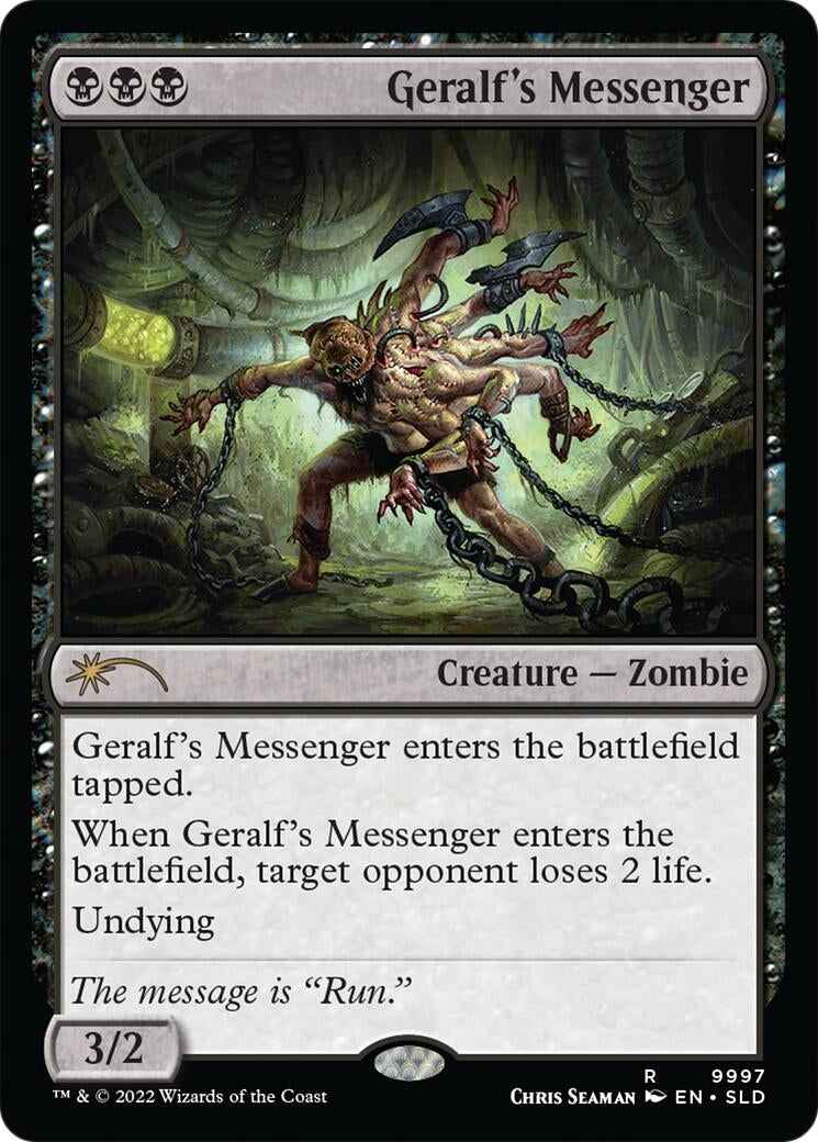 Geralf's Messenger (9997) (9997) (Secret Lair Drop Series)