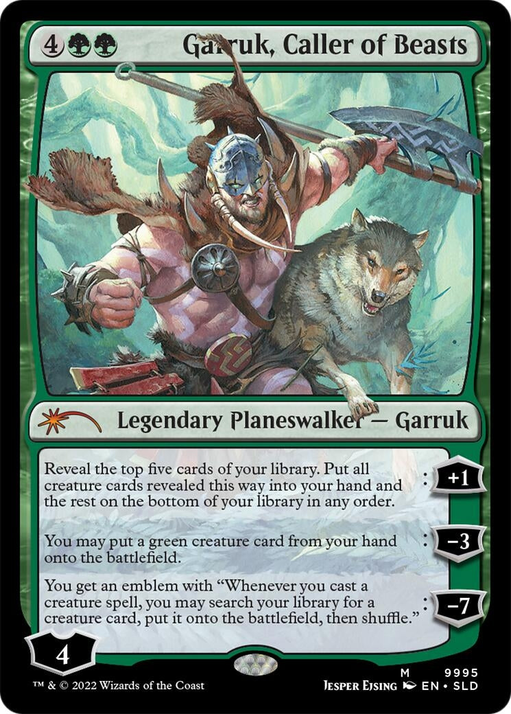 Garruk, Caller of Beasts (9995) (Secret Lair Drop Series)