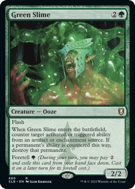 Green Slime (680) (Commander Legends: Battle for Baldur's Gate)
