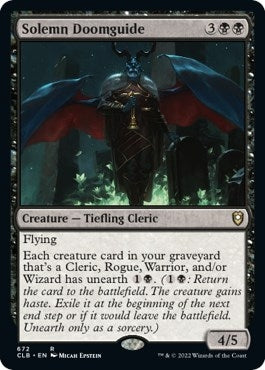 Solemn Doomguide (672) (Commander Legends: Battle for Baldur's Gate)