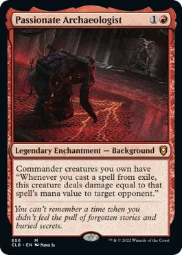 Passionate Archaeologist (656) (Commander Legends: Battle for Baldur's Gate)