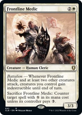 Frontline Medic (693) (Commander Legends: Battle for Baldur's Gate)