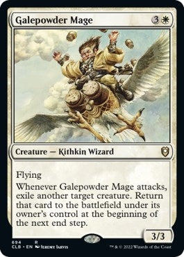 Galepowder Mage (694) (Commander Legends: Battle for Baldur's Gate)