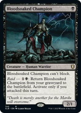 Bloodsoaked Champion (740) (Commander Legends: Battle for Baldur's Gate)