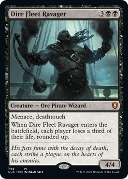 Dire Fleet Ravager (749) (Commander Legends: Battle for Baldur's Gate)