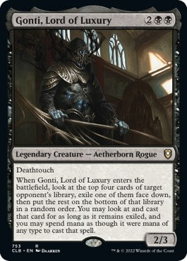 Gonti, Lord of Luxury (753) (Commander Legends: Battle for Baldur's Gate)