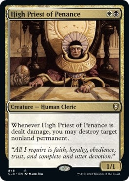 High Priest of Penance (848) (Commander Legends: Battle for Baldur's Gate)