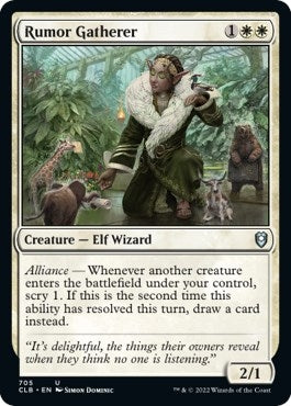 Rumor Gatherer (705) (Commander Legends: Battle for Baldur's Gate)
