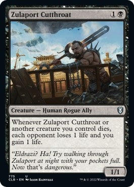 Zulaport Cutthroat (775) (Commander Legends: Battle for Baldur's Gate)