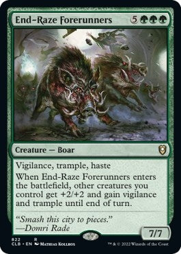 End-Raze Forerunners (822) (Commander Legends: Battle for Baldur's Gate)