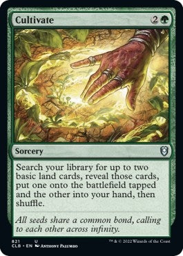 Cultivate (821) (Commander Legends: Battle for Baldur's Gate)