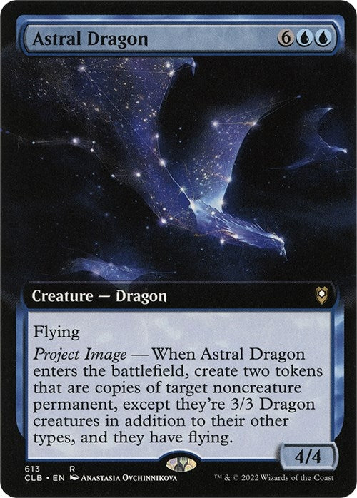 Astral Dragon (Extended Art) (613) (Commander Legends: Battle for Baldur's Gate)
