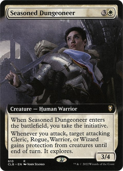 Seasoned Dungeoneer (Extended Art) (610) (Commander Legends: Battle for Baldur's Gate) (CLB)