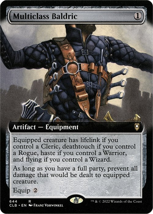 Multiclass Baldric (Extended Art) (644) (Commander Legends: Battle for Baldur's Gate)