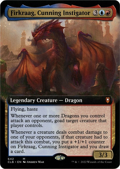 Firkraag, Cunning Instigator (Extended Art) (642) (Commander Legends: Battle for Baldur's Gate)