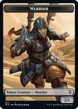 Warrior // Inkling Double-Sided Token (32 // 45) (Commander Legends: Battle for Baldur's Gate)