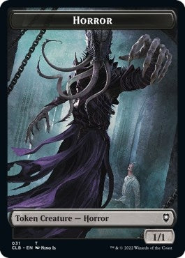 Horror // Eldrazi Horror Double-Sided Token (31 // 21) (Commander Legends: Battle for Baldur's Gate)