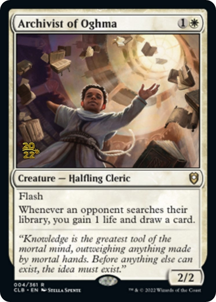 Archivist of Oghma (4) (Prerelease Cards)