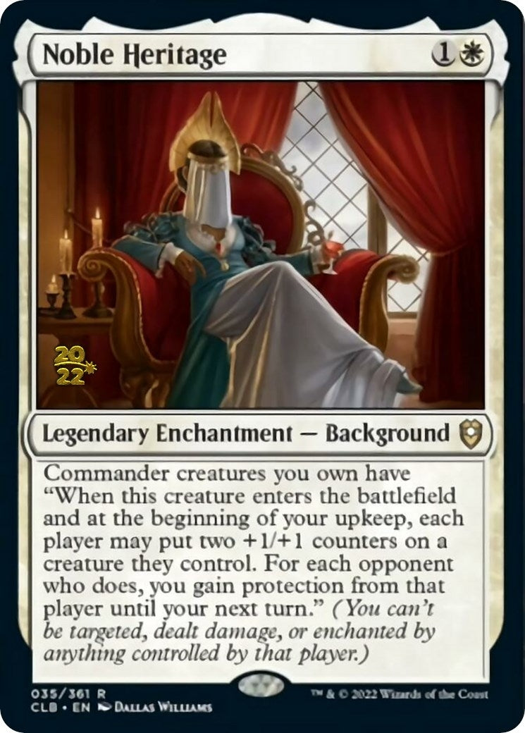 Noble Heritage (35) (Prerelease Cards)
