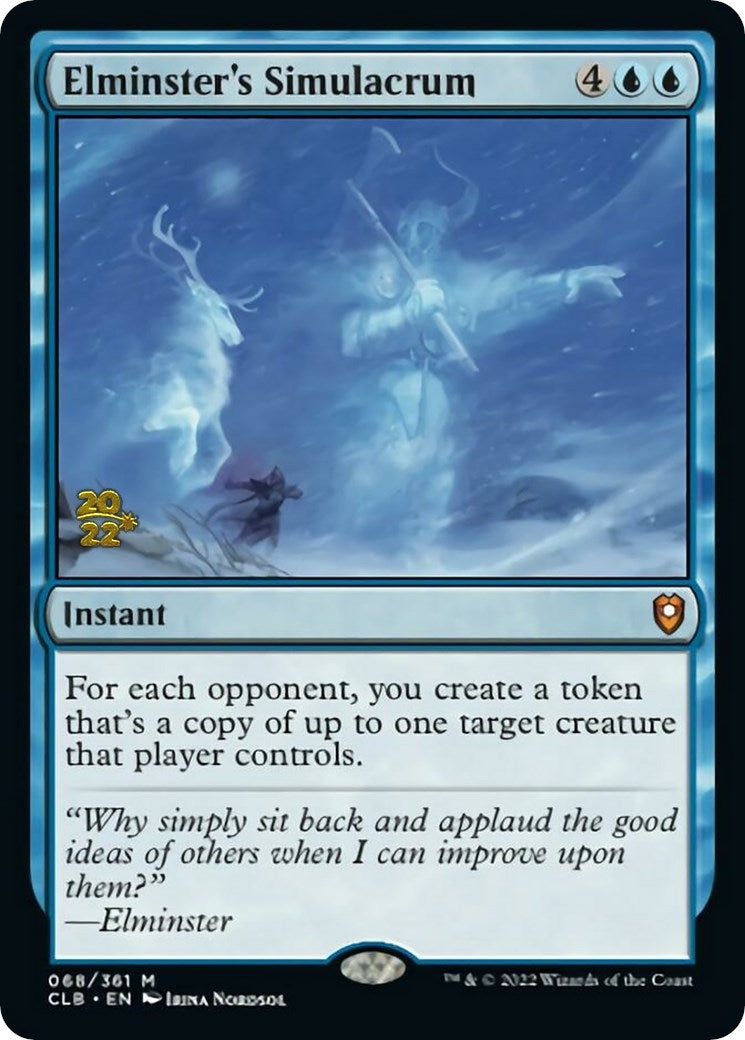 Elminster's Simulacrum (68) (Prerelease Cards)