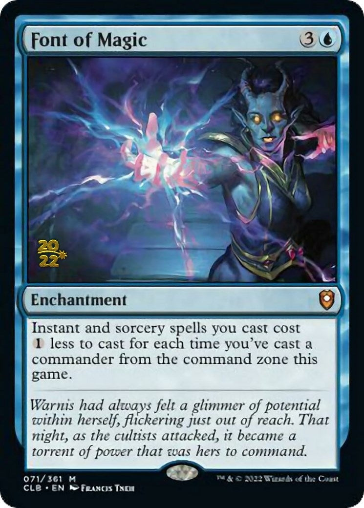 Font of Magic (71) (Prerelease Cards)