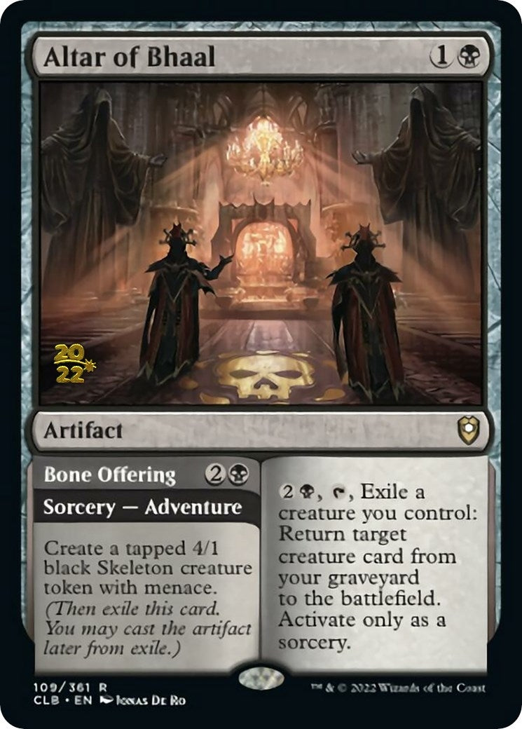 Altar of Bhaal (109) (Prerelease Cards)