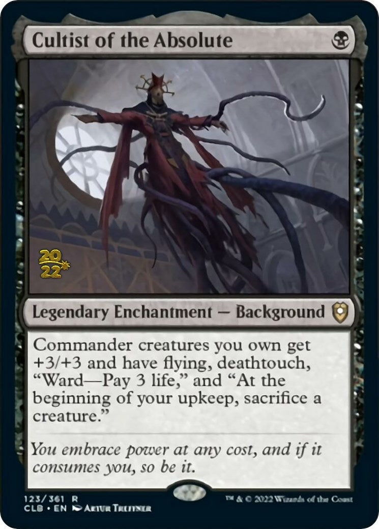 Cultist of the Absolute (123) (Prerelease Cards)