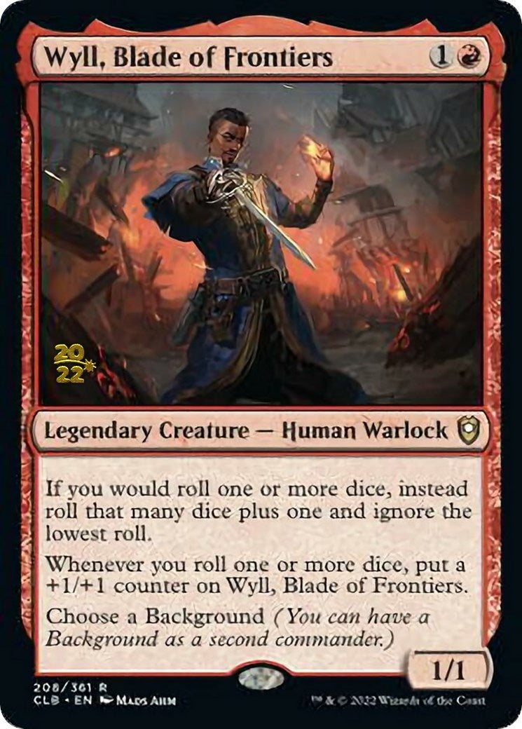 Wyll, Blade of Frontiers (208) (Prerelease Cards)