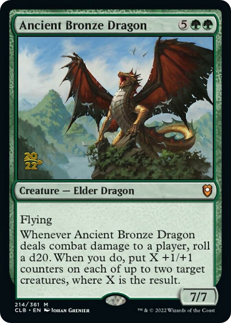 Ancient Bronze Dragon (214) (Prerelease Cards)