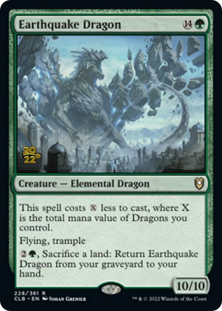 Earthquake Dragon (228) (Prerelease Cards)