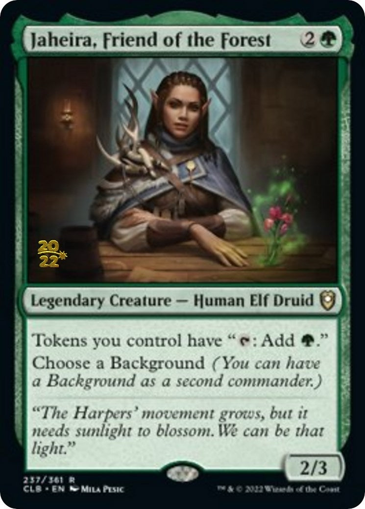 Jaheira, Friend of the Forest (237) (Prerelease Cards)