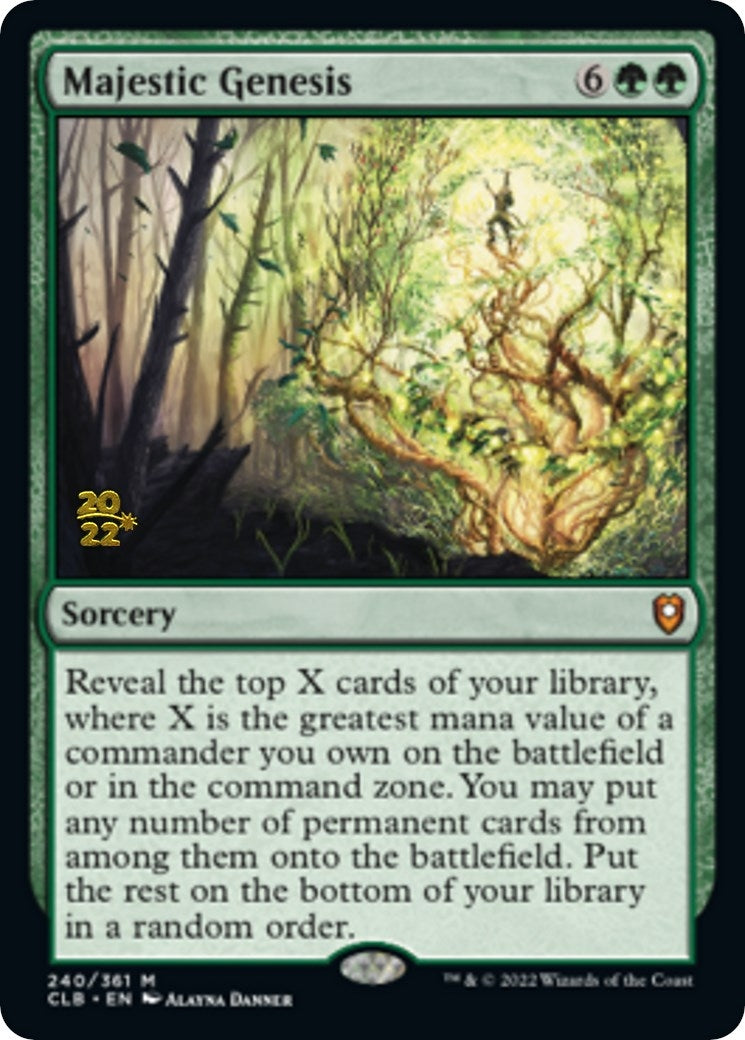 Majestic Genesis (240) (Prerelease Cards)