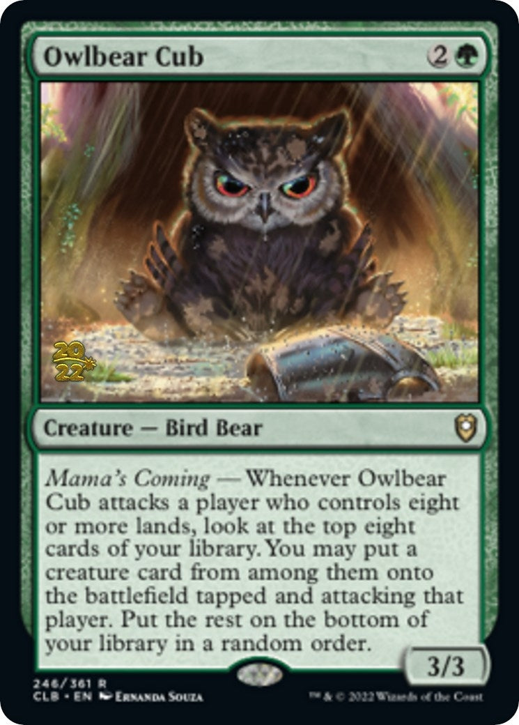 Owlbear Cub (246) (Prerelease Cards)