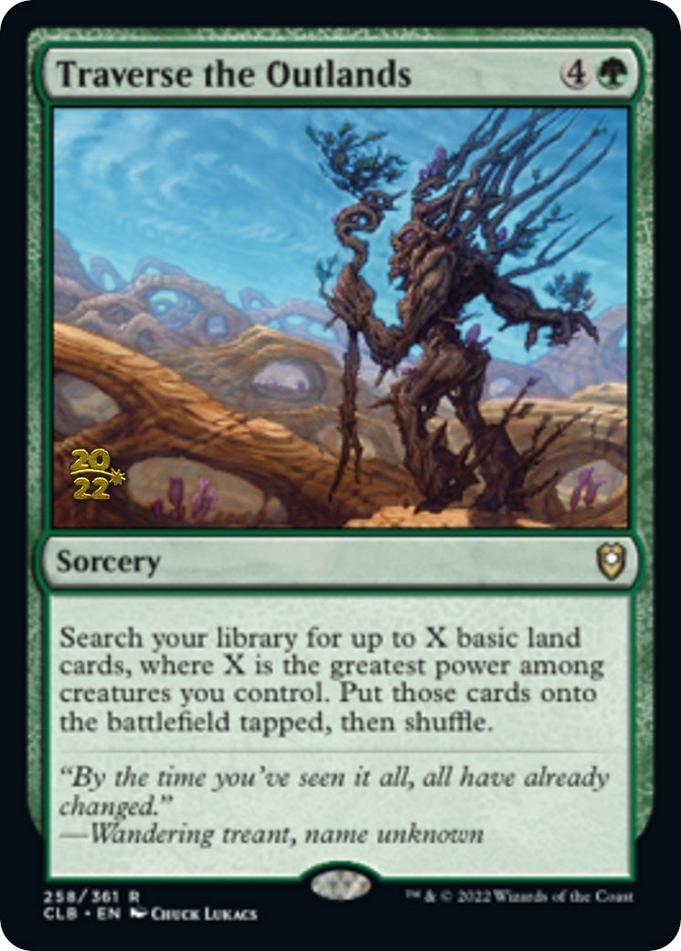 Traverse the Outlands (258) (Prerelease Cards)